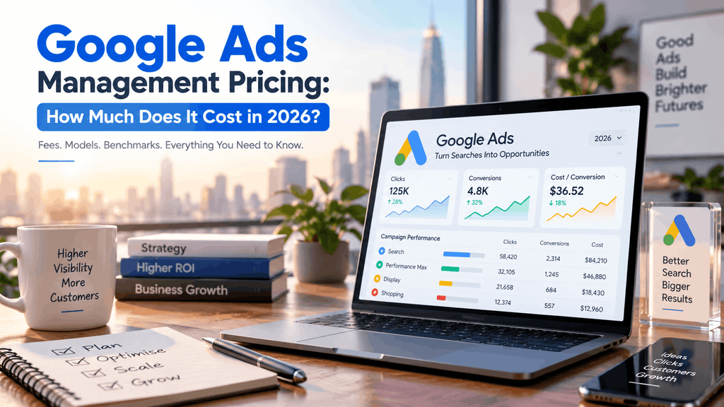Google Ads Management Pricing: How Much Does It Cost in 2026?