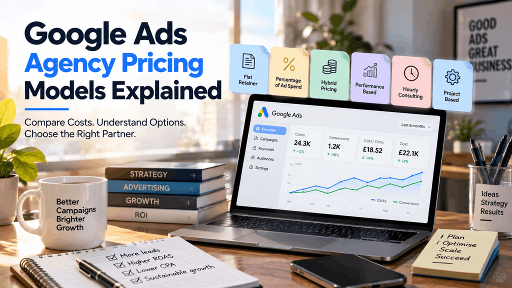 Google Ads Agency Pricing Models Explained